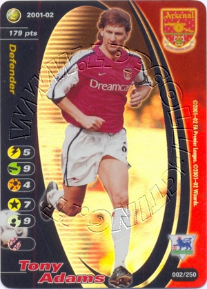 Arsenal 2001/02 - Tony Adams
