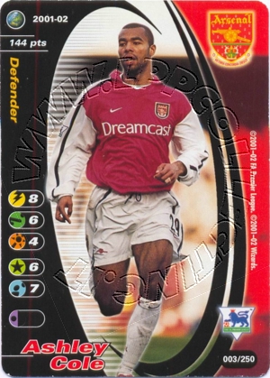 Arsenal 2001/02 - Ashley Cole