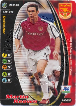 Arsenal 2001/02 - Martin Keewn