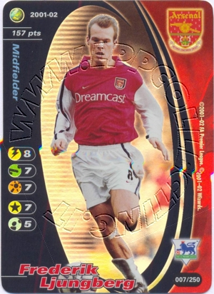 Arsenal 2001/02 - Frederik Ljungberg