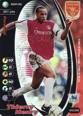 Arsenal 2001/02 - Thierry Henry