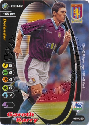 Astonvilla 2001/02 - Gareth Barry