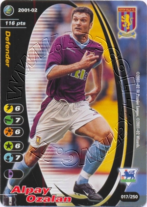 Astonvilla 2001/02 - Alpay Ozalan