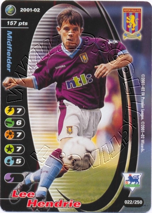 Astonvilla 2001/02 - Lee Hendrie