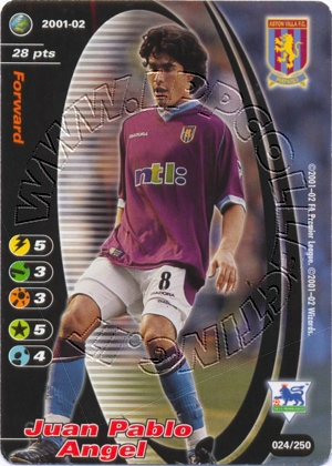 Astonvilla 2001/02 - Juan Pablo Angel