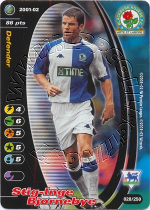 Blackburn 2001/02 - Stig-Inge Bjorenebye
