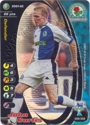 Blackburn 2001/02 - John Curtis