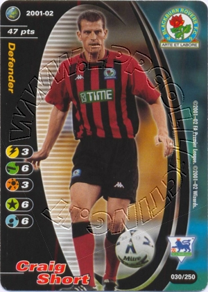 Blackburn 2001/02 - Craig Short