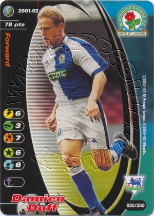 Blackburn 2001/02 - Damien Duff