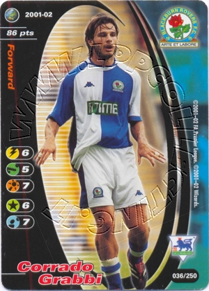 Blackburn 2001/02 - Corrado Grabbi