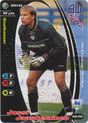 Bolton 2001/02 - Jussi Jaaskelainen
