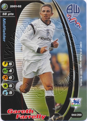Bolton 2001/02 - Gareth Farrelly