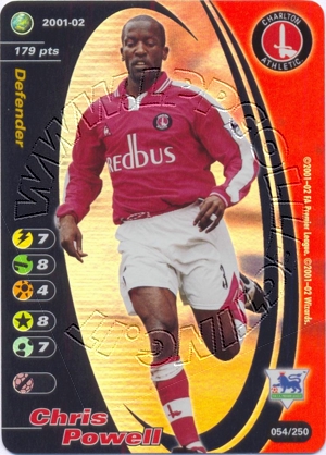 Charlton 2001/02 - Chris Powell