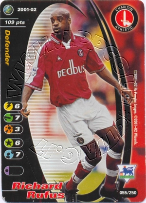 Charlton 2001/02 - Richard Rufus