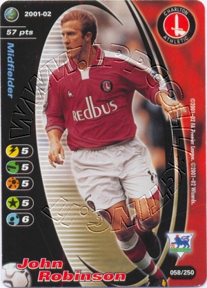 Charlton 2001/02 - John Robinson
