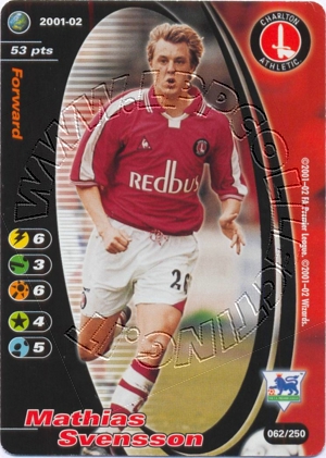 Charlton 2001/02 - Mathias Svensson