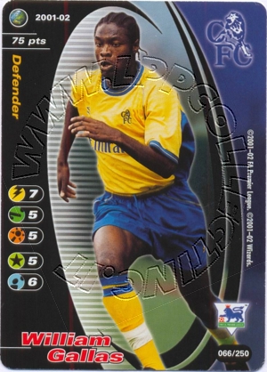 Chelsea 2001/02 - William Gallas