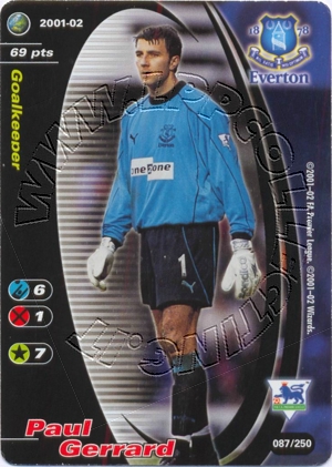 Everton 2001/02 - Paul Gerrard