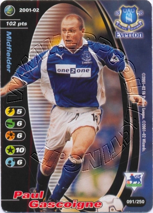 Everton 2001/02 - Paul Gascoigne