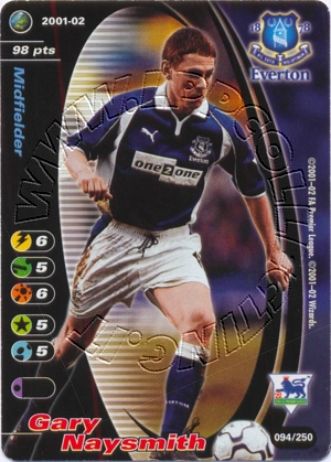 Everton 2001/02 - Gary Naysmith