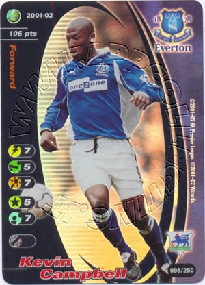 Everton 2001/02 - Kevin Campbell