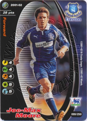 Everton 2001/02 - Joe-Max Moore