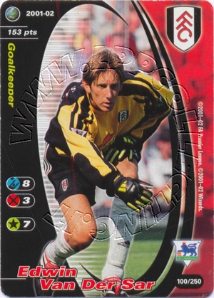 Fulham 2001/02 - Edwin Van Der Sar