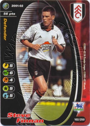 Fulham 2001/02 - Steve Finnan