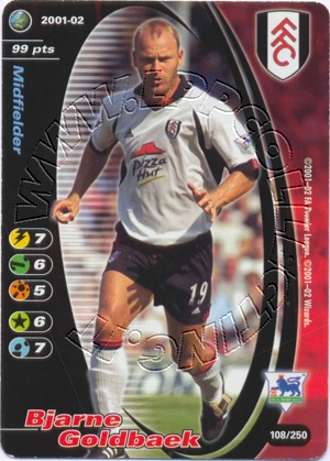 Fulham 2001/02 - Bjarne Goldbaek