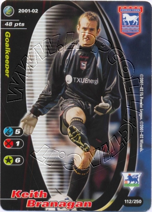 Ipswitchtown 2001/02 - Keith Branagan