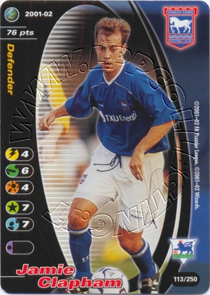 Ipswitchtown 2001/02 - Jamie Clapham