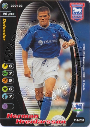 Ipswitchtown 2001/02 - Herman Hreidarsson