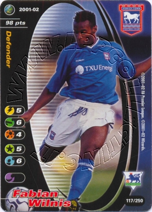 Ipswitchtown 2001/02 - Fabian Wilnis