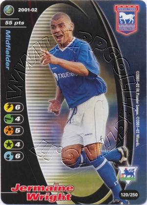 Ipswitchtown 2001/02 - Jermain Wright