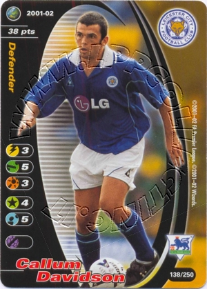 Leicestercity 2001/02 - Callum Davidson
