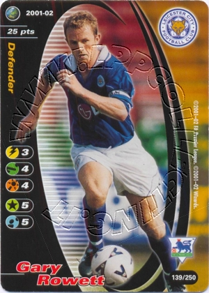 Leicestercity 2001/02 - Gary Rowett