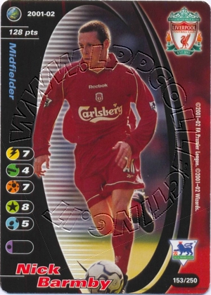 Liverpool 2001/02 - Nick Barmby