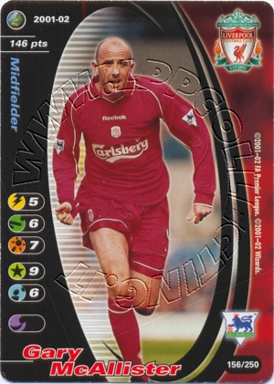 Liverpool 2001/02 - Gary McAllister