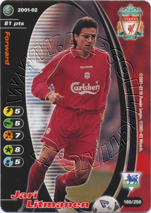 Liverpool 2001/02 - Jari Litmanen