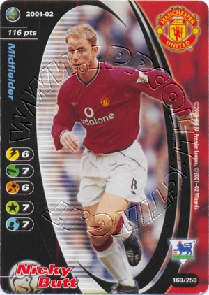 Manutd 2001/02 - Nicky Butt
