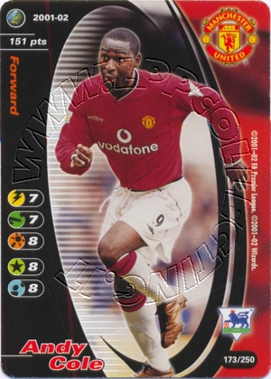Manutd 2001/02 - Andy Cole