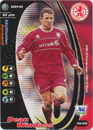 Middlesbrought 2001/02 - Dean Windass