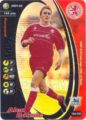 Middlesbrought 2001/02 - Alen Boksic