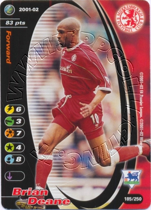 Middlesbrought 2001/02 - Brian Deane