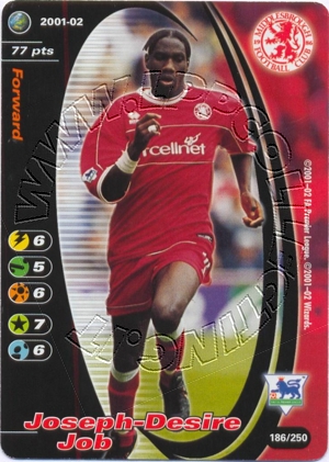 Middlesbrought 2001/02 - Joseph-Desire Job