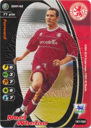 Middlesbrought 2001/02 - Noel Whelan