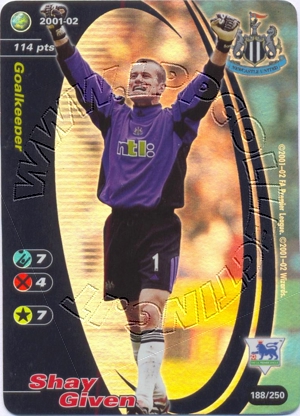 Newcastle 2001/02 - Shay Given