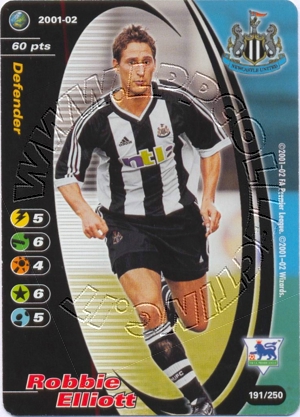 Newcastle 2001/02 - Robbie Elliott