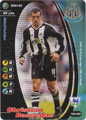 Newcastle 2001/02 - Christian Bassedas