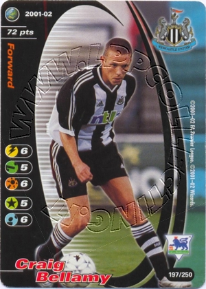 Newcastle 2001/02 - Craig Bellamy